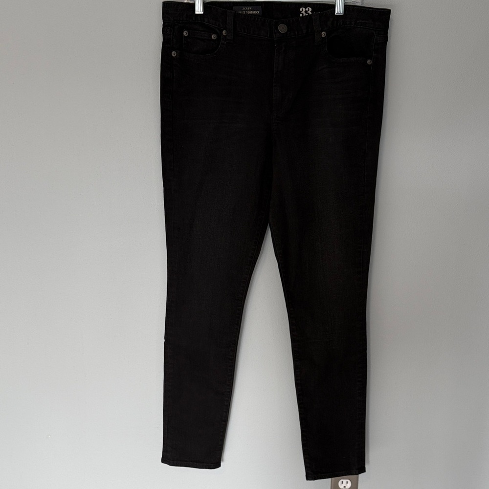 J Crew Midrise Toothpick Jeans